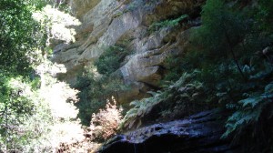 kleiner Wasserfall