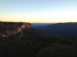 Ausblick Blue Mountains