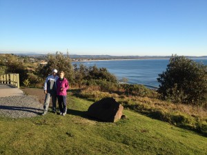 Miri und Benny am Lookout