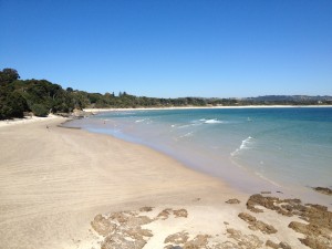 Strand etwas abgelegen vom Main Beach