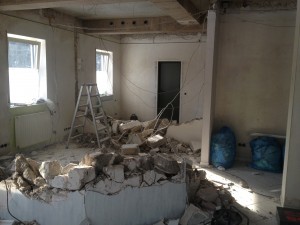 Hier siehts aus wie auf ner Baustelle!