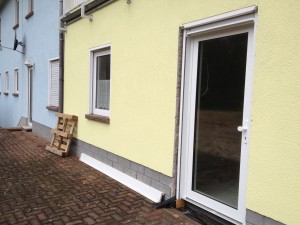 ... und die neue Tür.