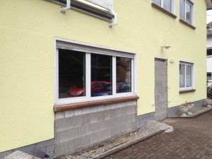 Das neue Fenster...